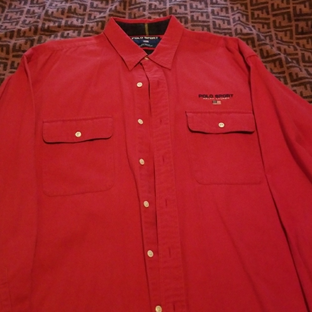 Vtg Polo Sport buttondown